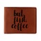 Coffee Addict Leatherette Bifold Wallet - Single Sided
