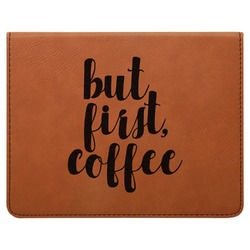 Coffee Addict Leatherette 4-Piece Wine Tool Set