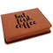 Coffee Addict Leatherette 4-Piece Wine Tool Set