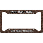 Coffee Addict License Plate Frame - Style A