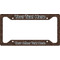 Coffee Addict License Plate Frame - Style A