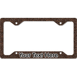 Coffee Addict License Plate Frame - Style C