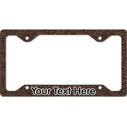 Coffee Addict License Plate Frame - Style C