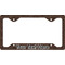 Coffee Addict License Plate Frame - Style C