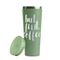 Coffee Addict Light Green RTIC Everyday Tumbler - 28 oz. - Lid Off
