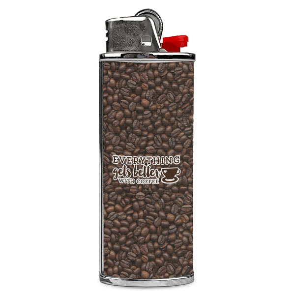 Custom Coffee Addict Case for BIC Lighters
