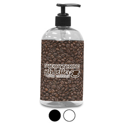 Coffee Addict Plastic Soap / Lotion Dispenser (Personalized)