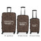Coffee Addict Luggage Bags all sizes - With Handle