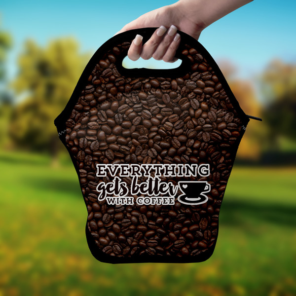 Coffee Addict Lunch Bag - Hand