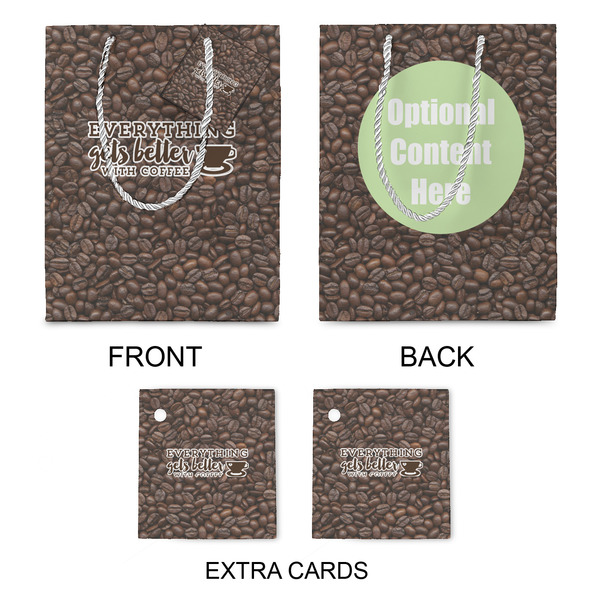 Coffee Addict Medium Gift Bag - Approval