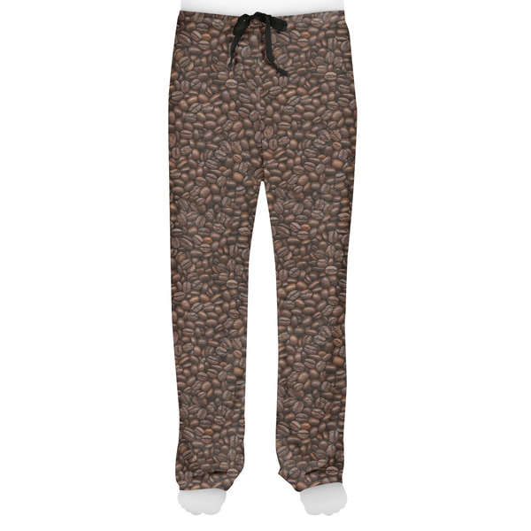 Coffee Addict Men's Pjs Front - on model
