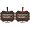 Coffee Addict Metal Benilux Ornament - Front and Back (APPROVAL)