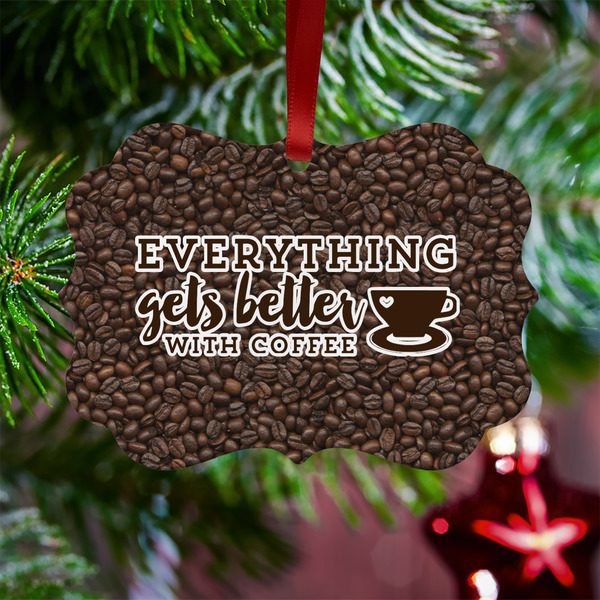 Coffee Addict Metal Benilux Ornament - Lifestyle