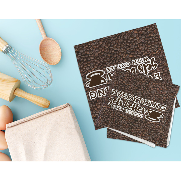 Coffee Addict Microfiber Dish Rag - LIFESTYLE