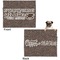 Coffee Addict 2 Microfleece Dog Blanket - Large- Front & Back