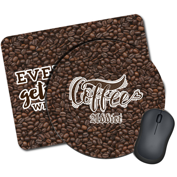 Custom Coffee Addict Mouse Pad