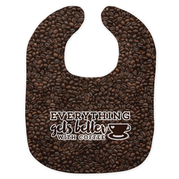 Coffee Addict New Bib Flat Approval