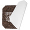 Coffee Addict Octagon Placemat - Single front (folded)