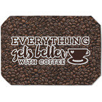 Coffee Addict Dining Table Mat - Octagon (Single-Sided)