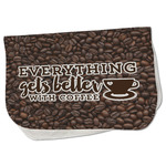 Coffee Addict Burp Cloth - Fleece