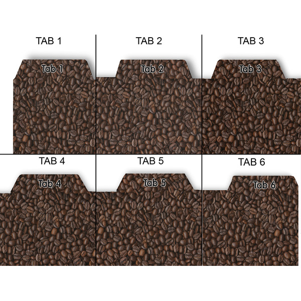 Coffee Addict Page Dividers - Set of 6 - Approval