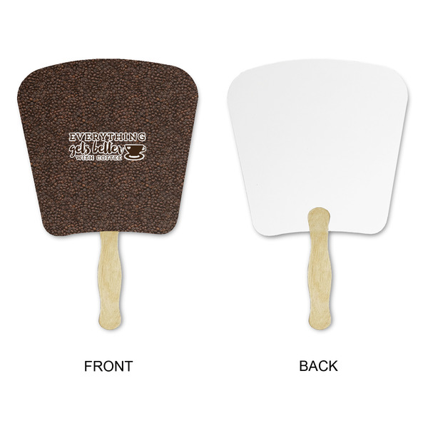 Coffee Addict Paper Fans - Approval