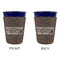 Coffee Addict Party Cup Sleeves - without bottom - Approval