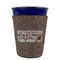 Coffee Addict Party Cup Sleeves - without bottom - FRONT (on cup)