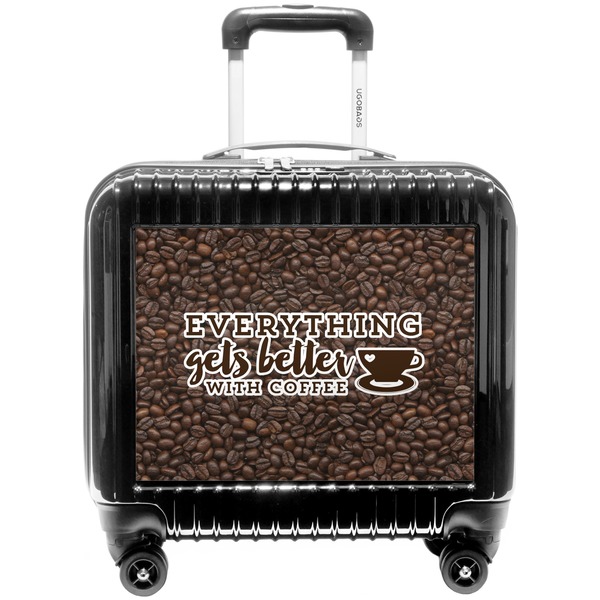 Custom Coffee Addict Pilot / Flight Suitcase