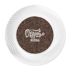 Coffee Addict Plastic Party Dinner Plates - 10"
