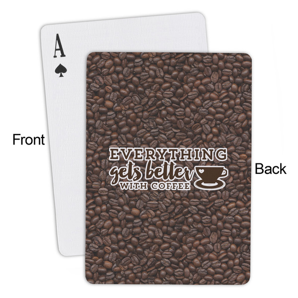 Coffee Addict Playing Cards - Approval