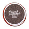 Coffee Addict Printed Icing Circle - Medium - On Cookie
