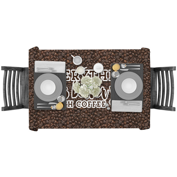 Coffee Addict Rectangular Tablecloths - LIFESTYLE