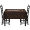 Coffee Addict Rectangular Tablecloths - Side View