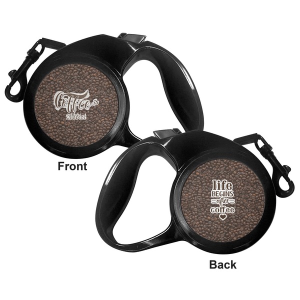 Coffee Addict Retractable Dog Leash - Small - Apvl