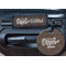 Coffee Addict Round Luggage Tag & Handle Wrap - In Context
