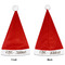 Coffee Addict Santa Hats - Front and Back (Double Sided Print) APPROVAL