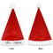 Coffee Addict Santa Hats - Front and Back (Single Print) APPROVAL