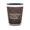 Coffee Addict Shot Glass - Two Tone - FRONT