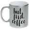 Coffee Addict Silver Mug - Main