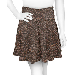 Coffee Addict Skater Skirt - Large