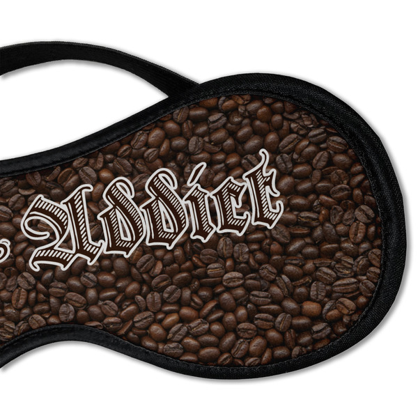 Coffee Addict Sleeping Eye Mask - DETAIL Large