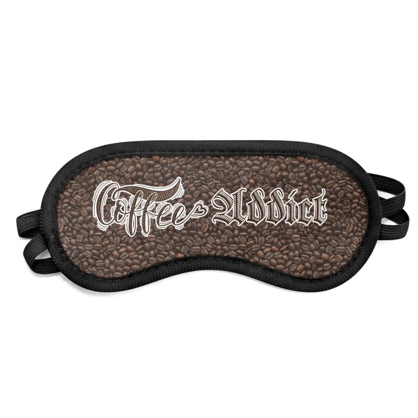 Custom Coffee Addict Sleeping Eye Mask - Small