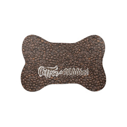 Coffee Addict Bone Shaped Dog Food Mat (Small)