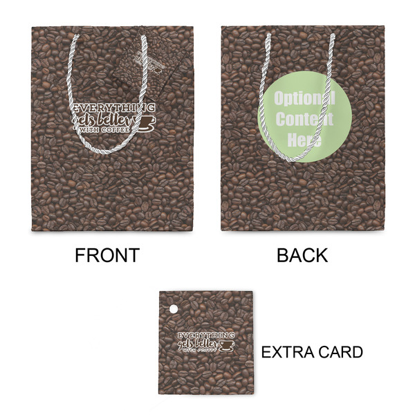 Coffee Addict Small Gift Bag - Approval