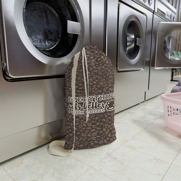 Coffee Addict Small Landry Bag - In Context