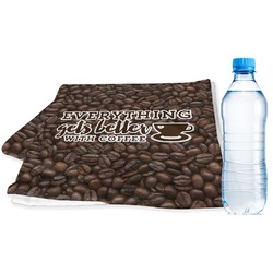 Coffee Addict Sports & Fitness Towel (Personalized)