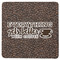 Coffee Addict Square Rubber Backed Coaster