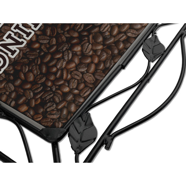 Coffee Addict Square Trivet - Detail