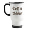 Coffee Addict 2 Stainless Steel Travel Mug with Handle